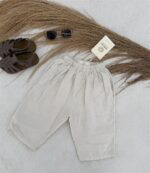 LITTLE LEAN CLOUD LINEN PANTS