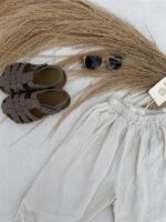 LITTLE LEAN CLOUD LINEN PANTS
