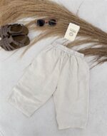 LITTLE LEAN CLOUD LINEN PANTS