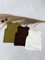 Basic Tee Eden Sleeveless Green