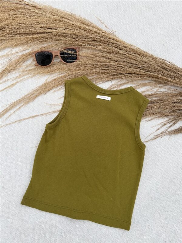 Basic Tee Eden Sleeveless Green