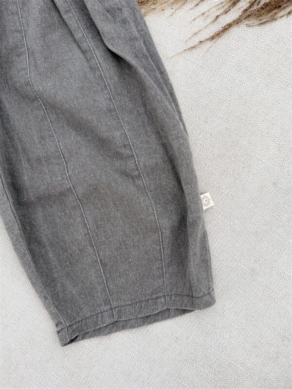 LITTLE LEAN STONE PANTS GREY