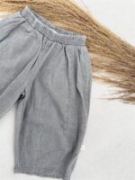 LITTLE LEAN STONE PANTS GREY