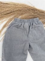LITTLE LEAN STONE PANTS GREY