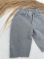 LITTLE LEAN STONE PANTS GREY