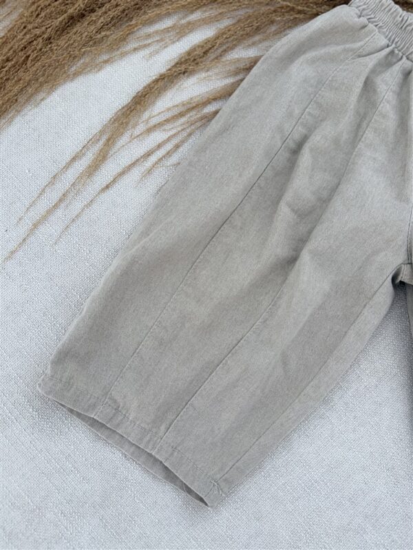 LITTLE LEAN STONE PANTS BEIGE