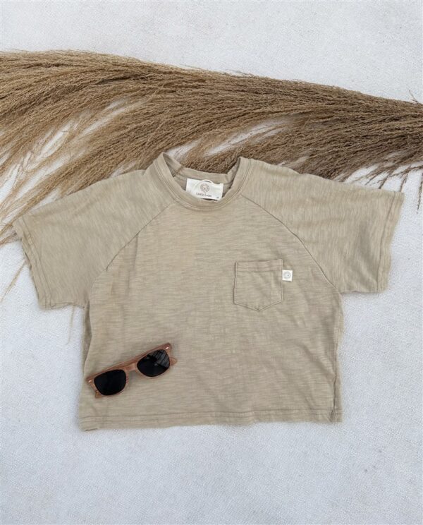 LITTLE LEAN ORIGINAL FINN TEE BEIGE