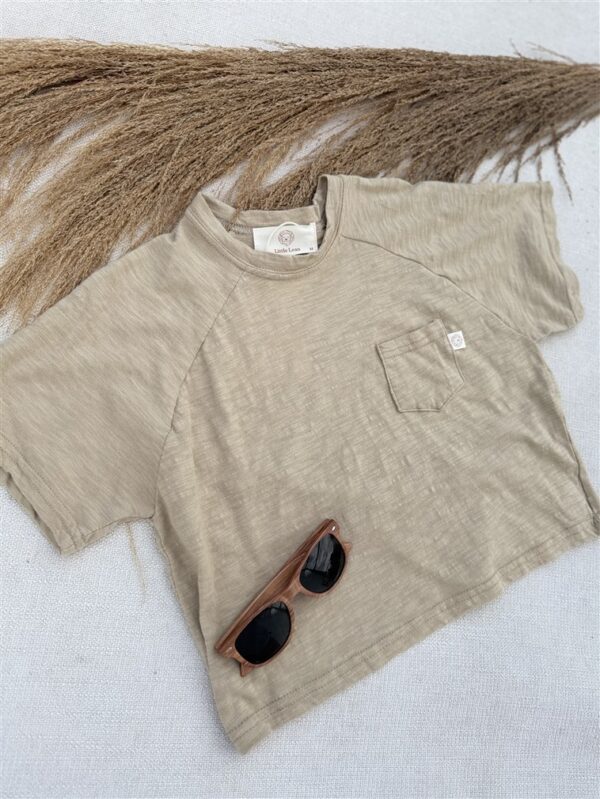 LITTLE LEAN ORIGINAL FINN TEE BEIGE