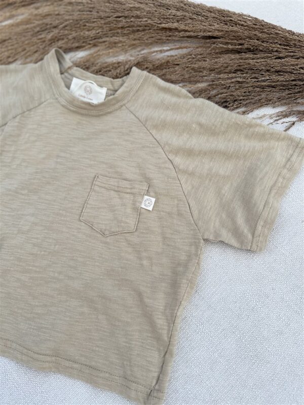 LITTLE LEAN ORIGINAL FINN TEE BEIGE
