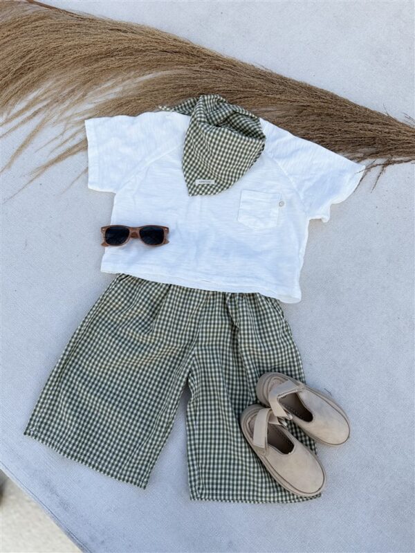 LITTLE LEAN ORIGINAL FINN TEE OFF WHITE