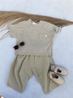 LITTLE LEAN ORIGINAL FINN TEE BEIGE