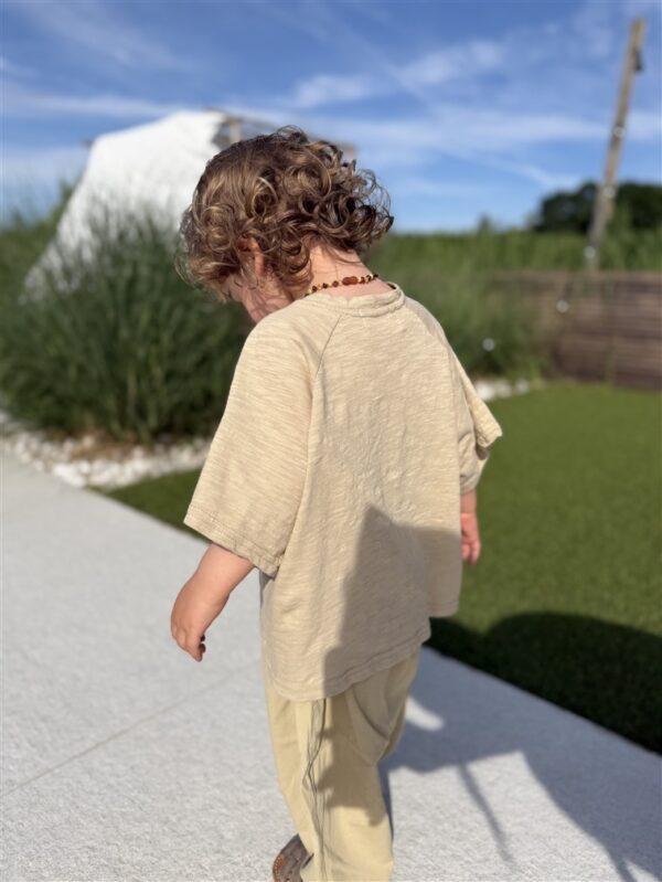 LITTLE LEAN ORIGINAL FINN TEE BEIGE