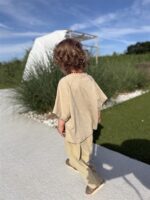 LITTLE LEAN ORIGINAL FINN TEE BEIGE