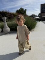 LITTLE LEAN ORIGINAL FINN TEE BEIGE