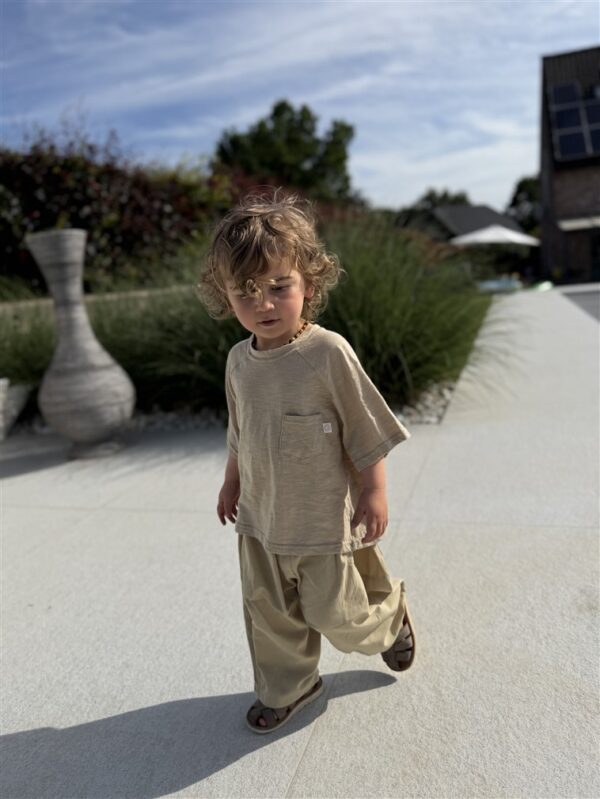 LITTLE LEAN ORIGINAL FINN TEE BEIGE