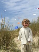 LITTLE LEAN Linnen Mood Pants 100%Linnen Beige