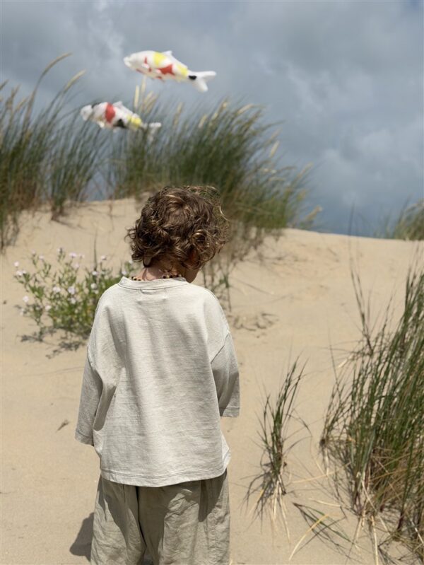 LITTLE LEAN Linnen Mood Pants 100%Linnen Beige