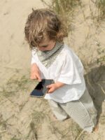 Ll Little Muse Pants Check Green