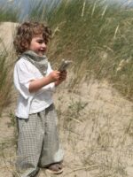 Ll Little Muse Pants Check Green