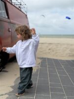LITTLE LEAN Linnen Mood Pants Sage 100%Linnen