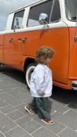 LITTLE LEAN Linnen Mood Pants Sage 100%Linnen