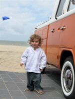 LITTLE LEAN Linnen Mood Pants Sage 100%Linnen