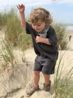 Ll Little Explorer Short 50%Linnen 50%Ka