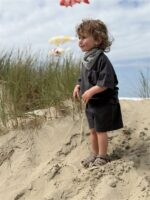Ll Little Explorer Short 50%Linnen 50%Ka