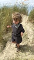 Ll Little Explorer Short 50%Linnen 50%Ka