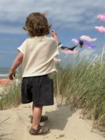 Ll Little Explorer Short 50%Linnen 50%Ka