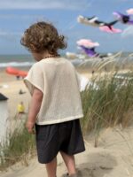Ll Little Explorer Short 50%Linnen 50%Ka