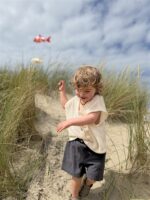 Ll Little Explorer Short 50%Linnen 50%Ka