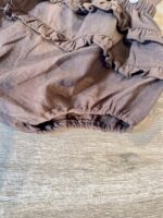 Ll Baby Ruffle Bloomer Brown