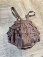 Ll Baby Ruffle Bloomer Brown