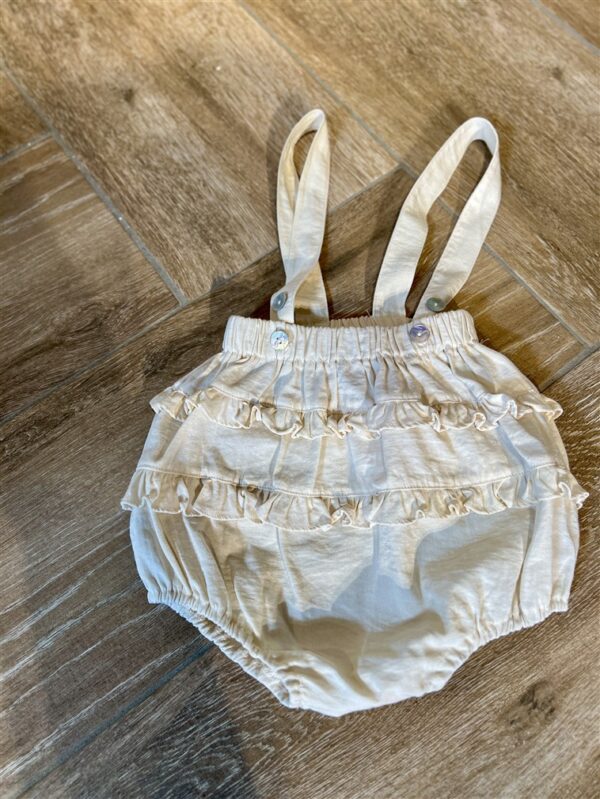 Ll Baby Ruffle Bloomer Cream