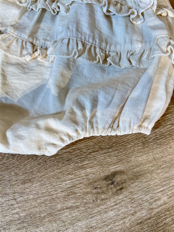 Ll Baby Ruffle Bloomer Cream