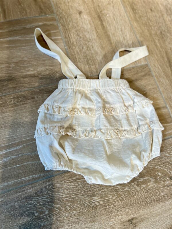 Ll Baby Ruffle Bloomer Cream