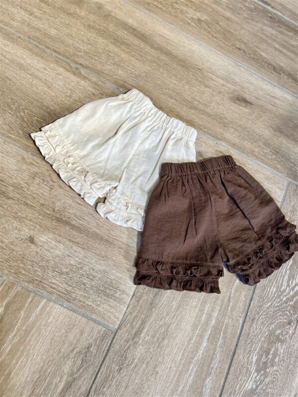 Ll Ruffle Bloom Short Brown
