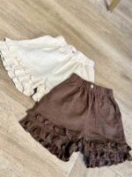 Ll Ruffle Bloom Short Cream