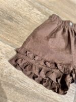 Ll Ruffle Bloom Short Brown