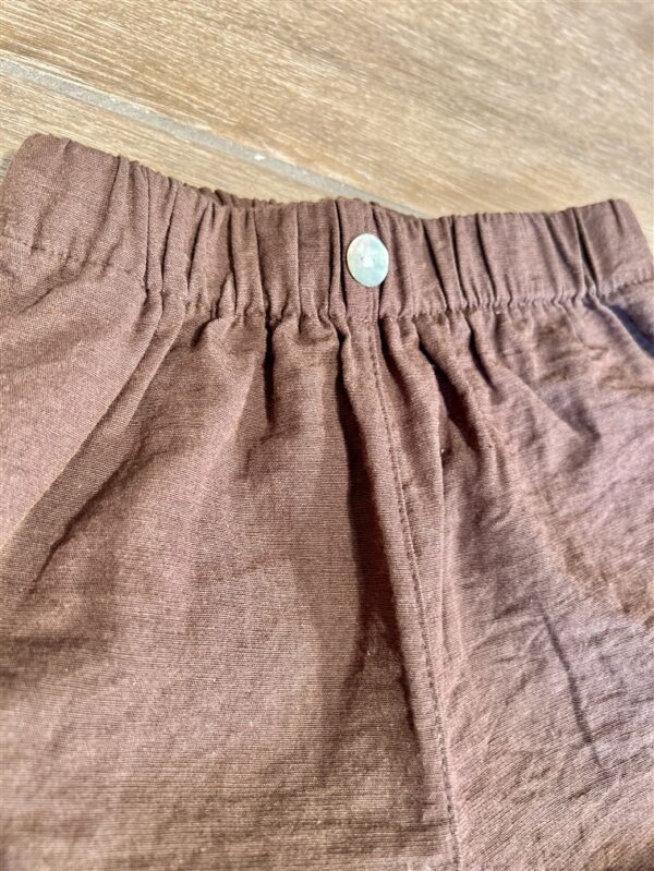 Ll Ruffle Bloom Short Brown