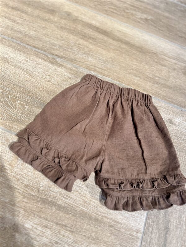 Ll Ruffle Bloom Short Brown