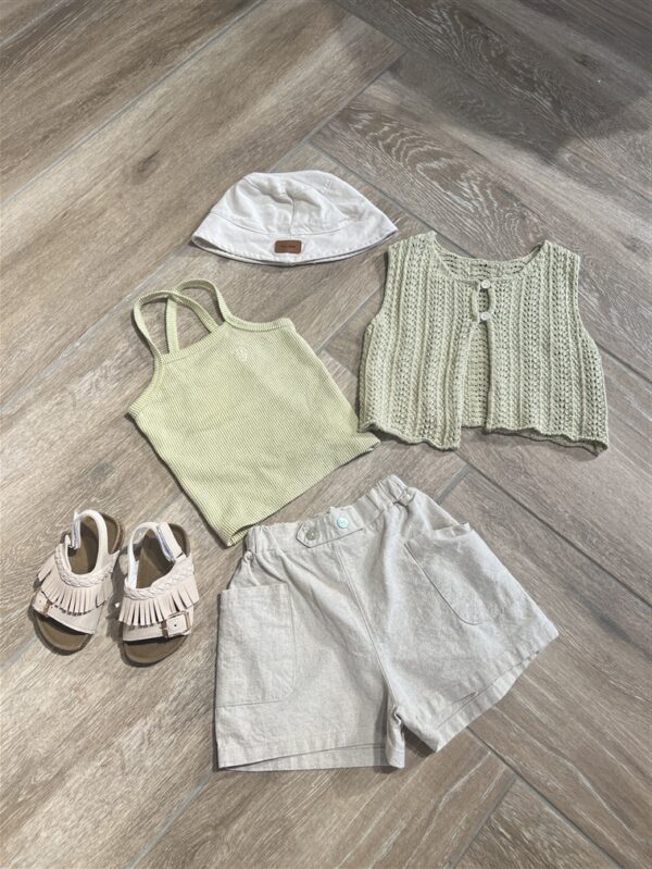 Coco Knit Vest Gehaakt