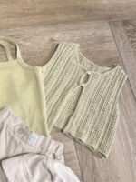 Coco Knit Vest Gehaakt