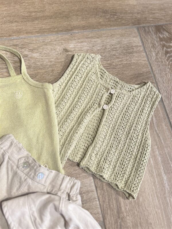 Coco Knit Vest Gehaakt