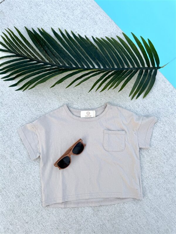 Ll Cloud Pocket Tee Beige