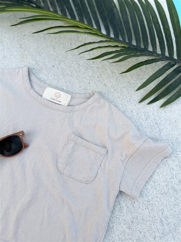 Ll Cloud Pocket Tee Beige