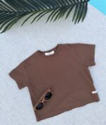 Ll Plain Short Sleeve Tee Brown