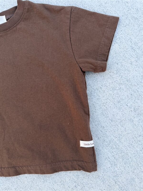 Ll Plain Short Sleeve Tee Brown