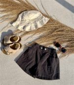 Ll Little Explorer Short 50%Linnen 50%Ka